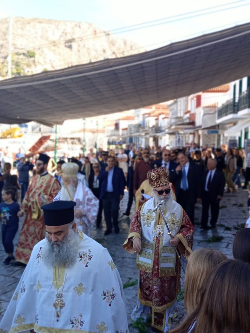 Στιγμές από τον εορτασμό του πολιούχου της Ύδρας